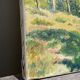Landscape oil painting