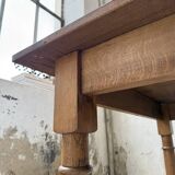XXL solid oak table 3m2