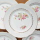 8 assiettes plates KG Lunéville