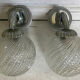 Pair of vintage wall lamps