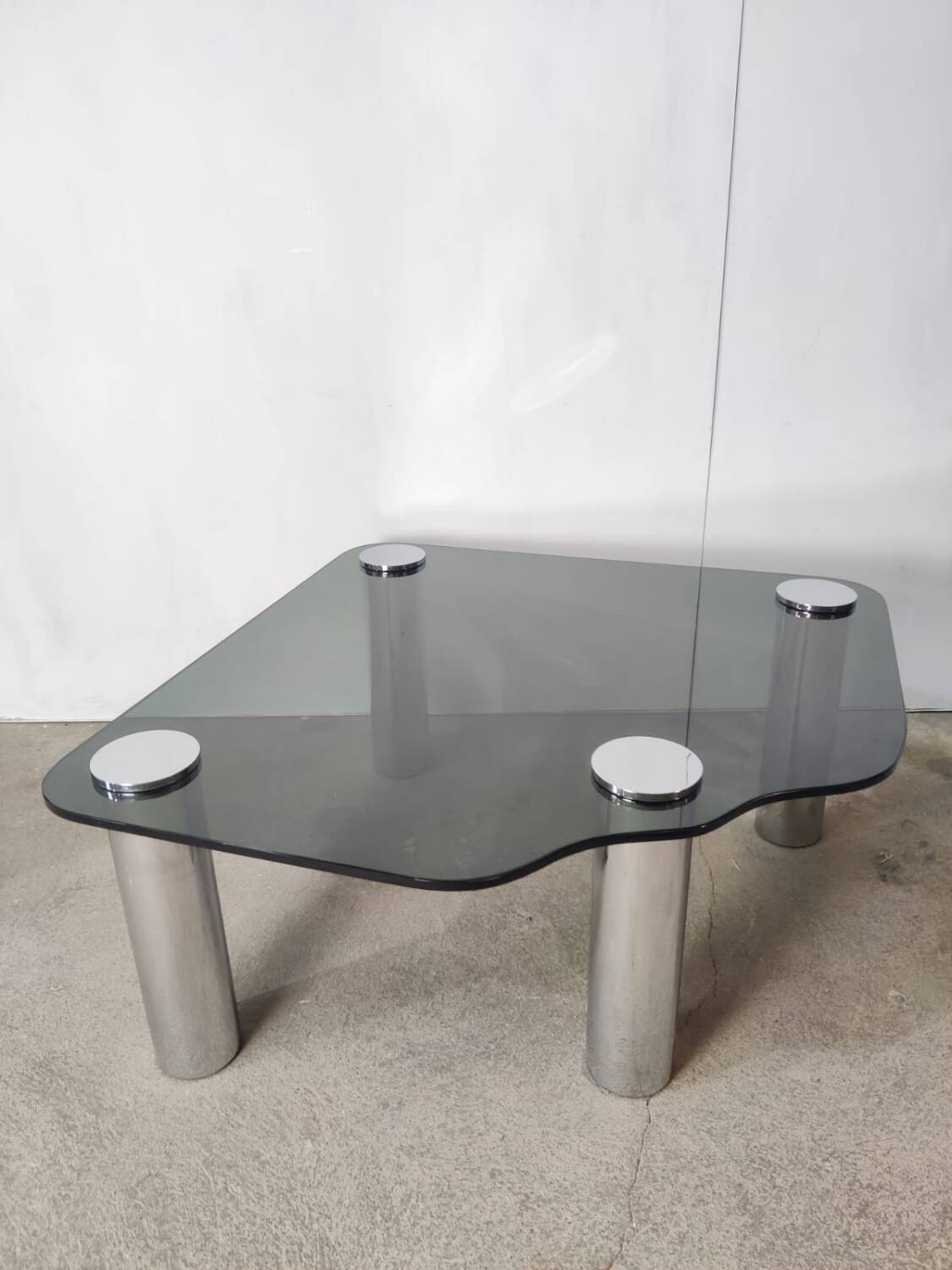Vintage free-form coffee table