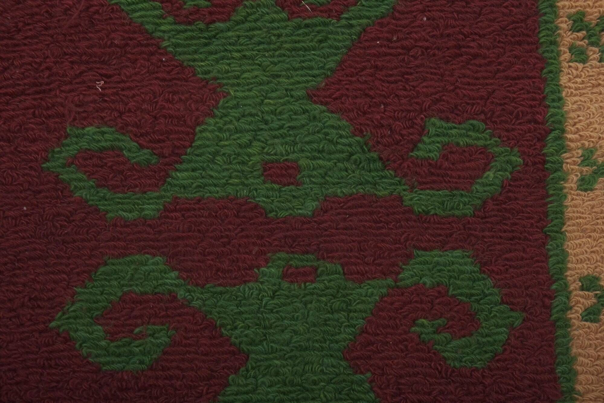 Vintage handmade Turkish rug 121x156 cm