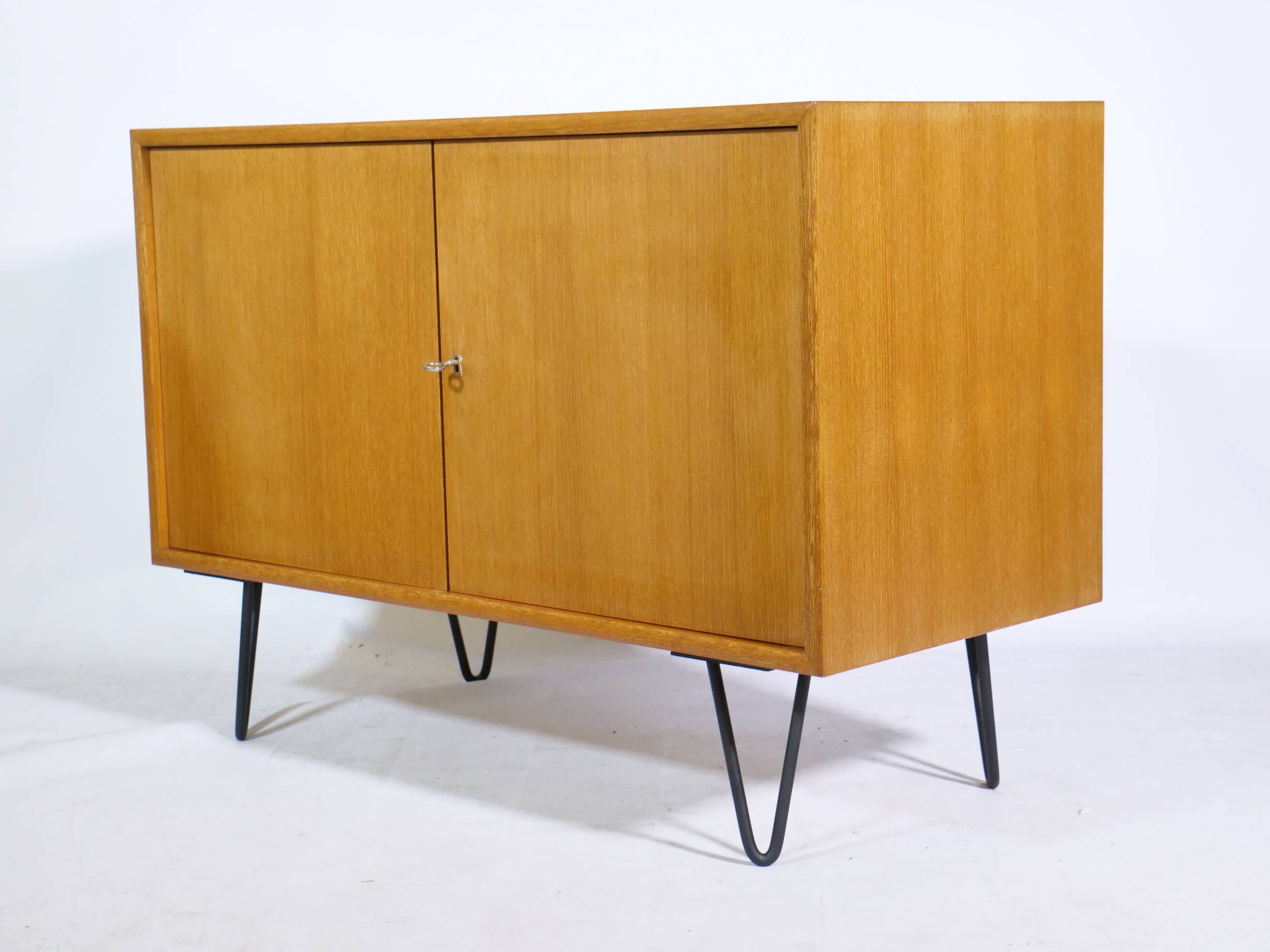 Teak sideboard vintage chest of drawers by WK Möbel, 1960s