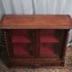 Louis XIII display cabinet in oak, 19th century