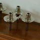 Trio of 1960s vintage candle holder by Stoff Nagel