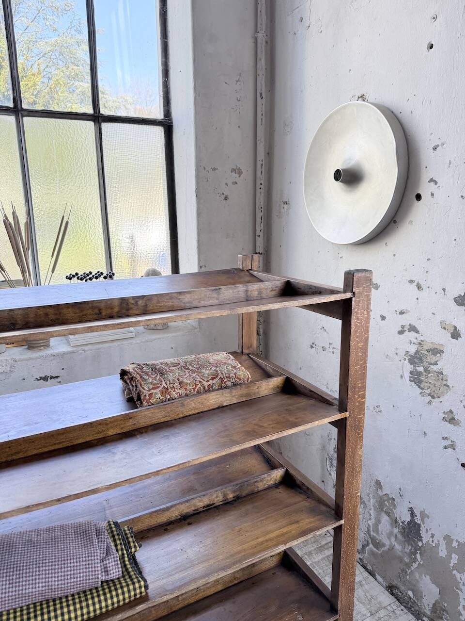 Old bakery shelf from the 1950s.
