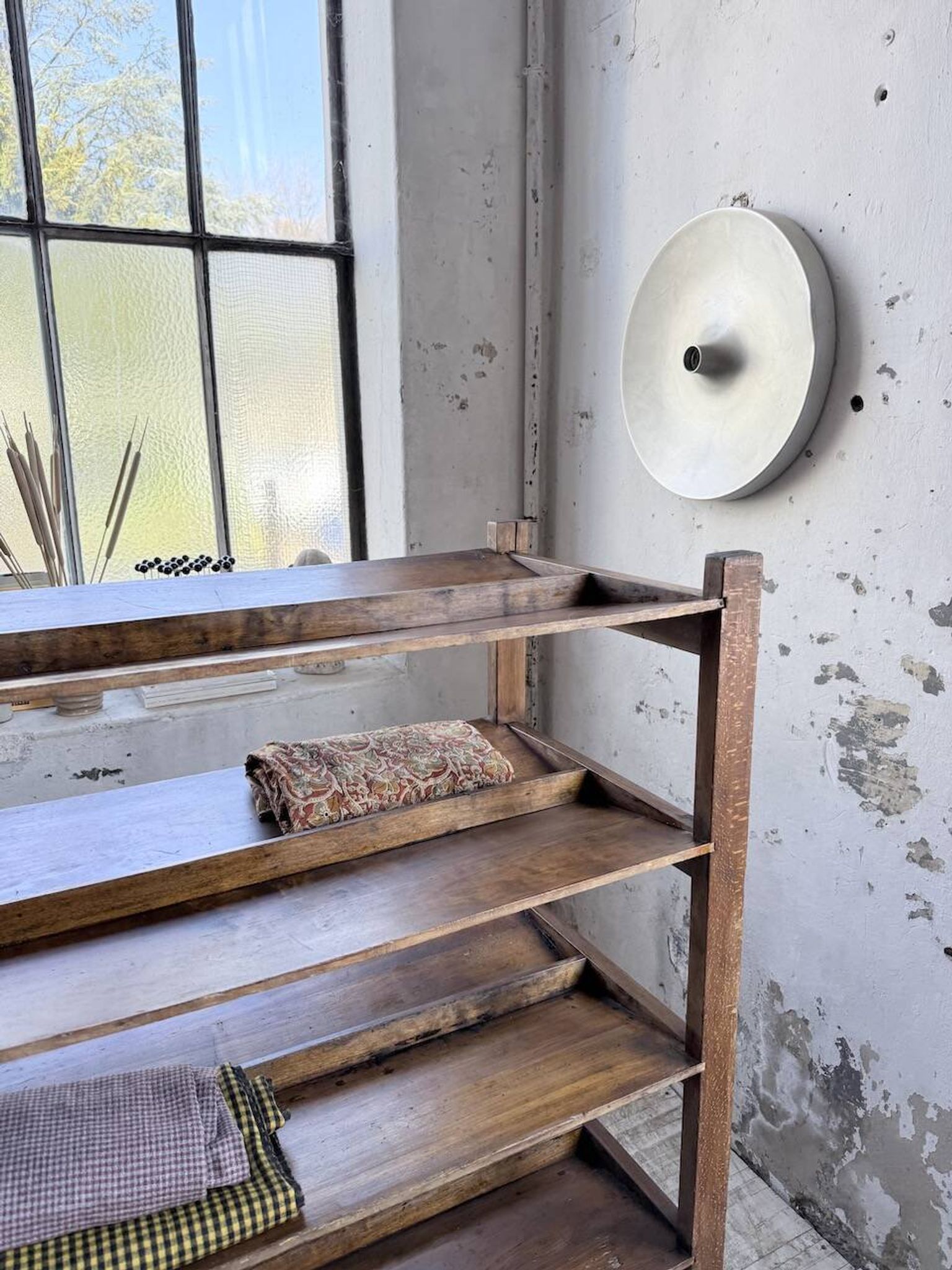 Old bakery shelf from the 1950s.