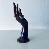 Handmade ceramic vase and jewelry holder