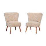 Ensemble de deux fauteuils en hêtre, design danois, années 1970, production: Danemark