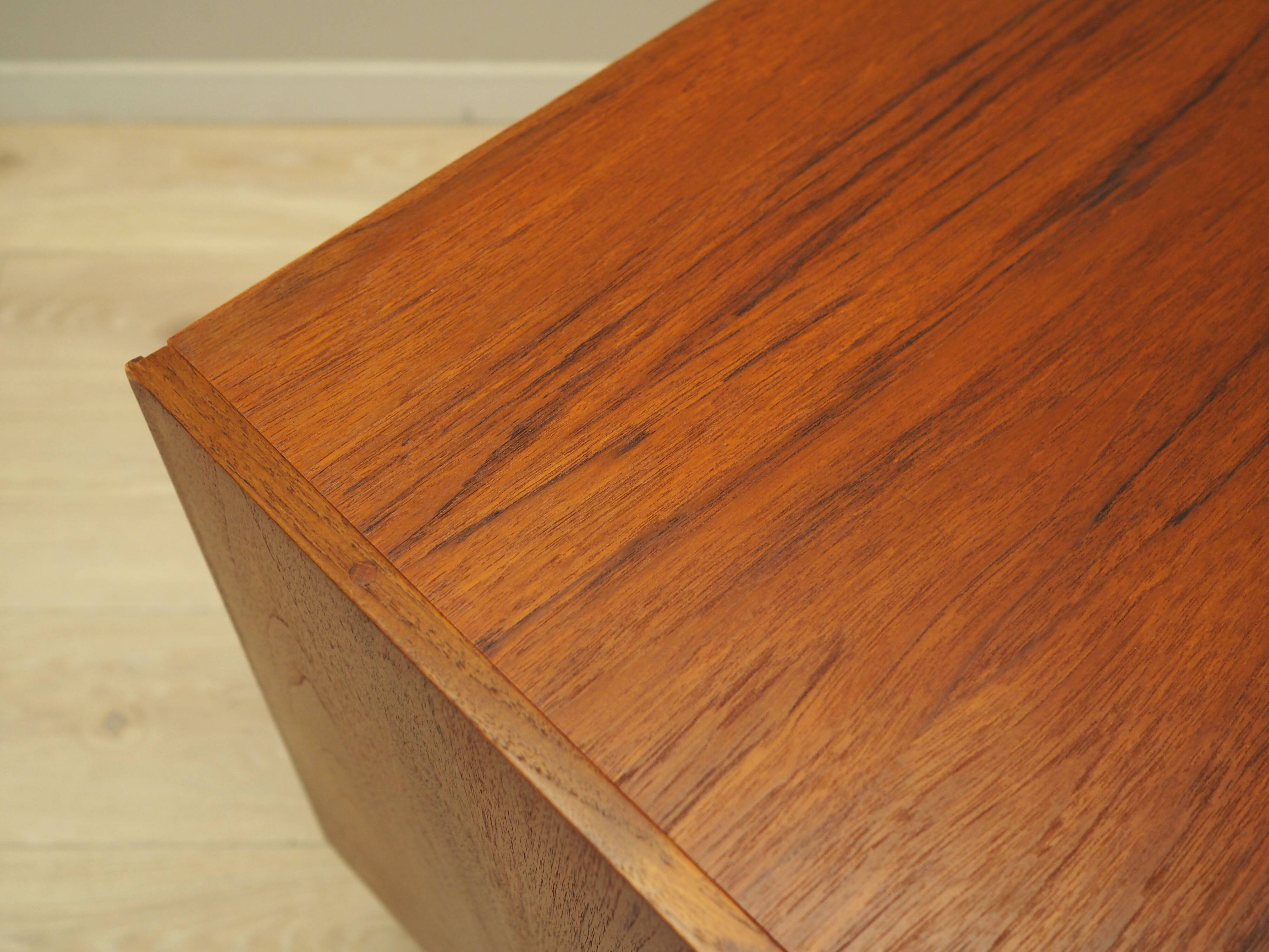 Teak cabinet, Danish design, 1970s, production: Denmark