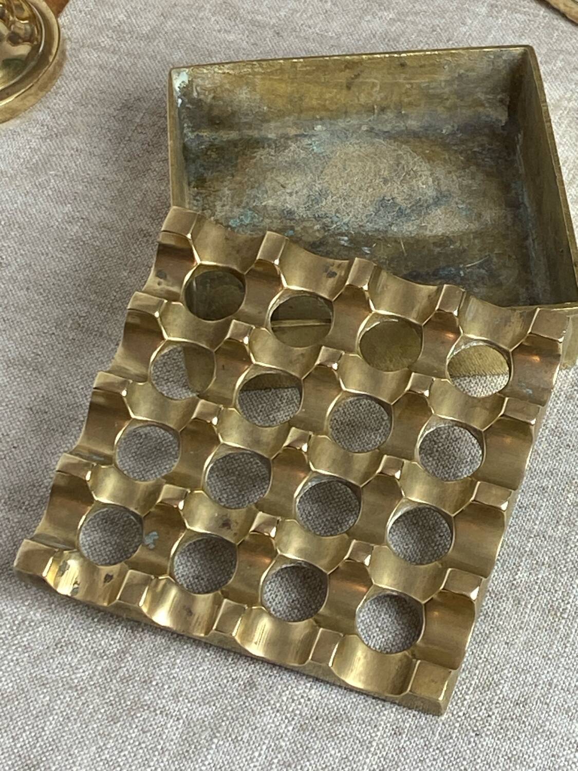 Ultima Beck & Jung Vintage Bronze Ashtray