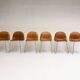 Ensemble de 6 chaises de design danois Gubi 3D de Komplot Design, 2003