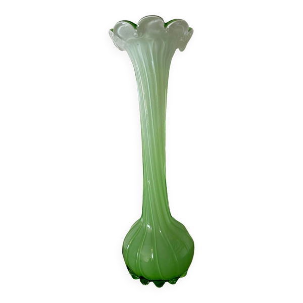 Soliflore vert et blanc