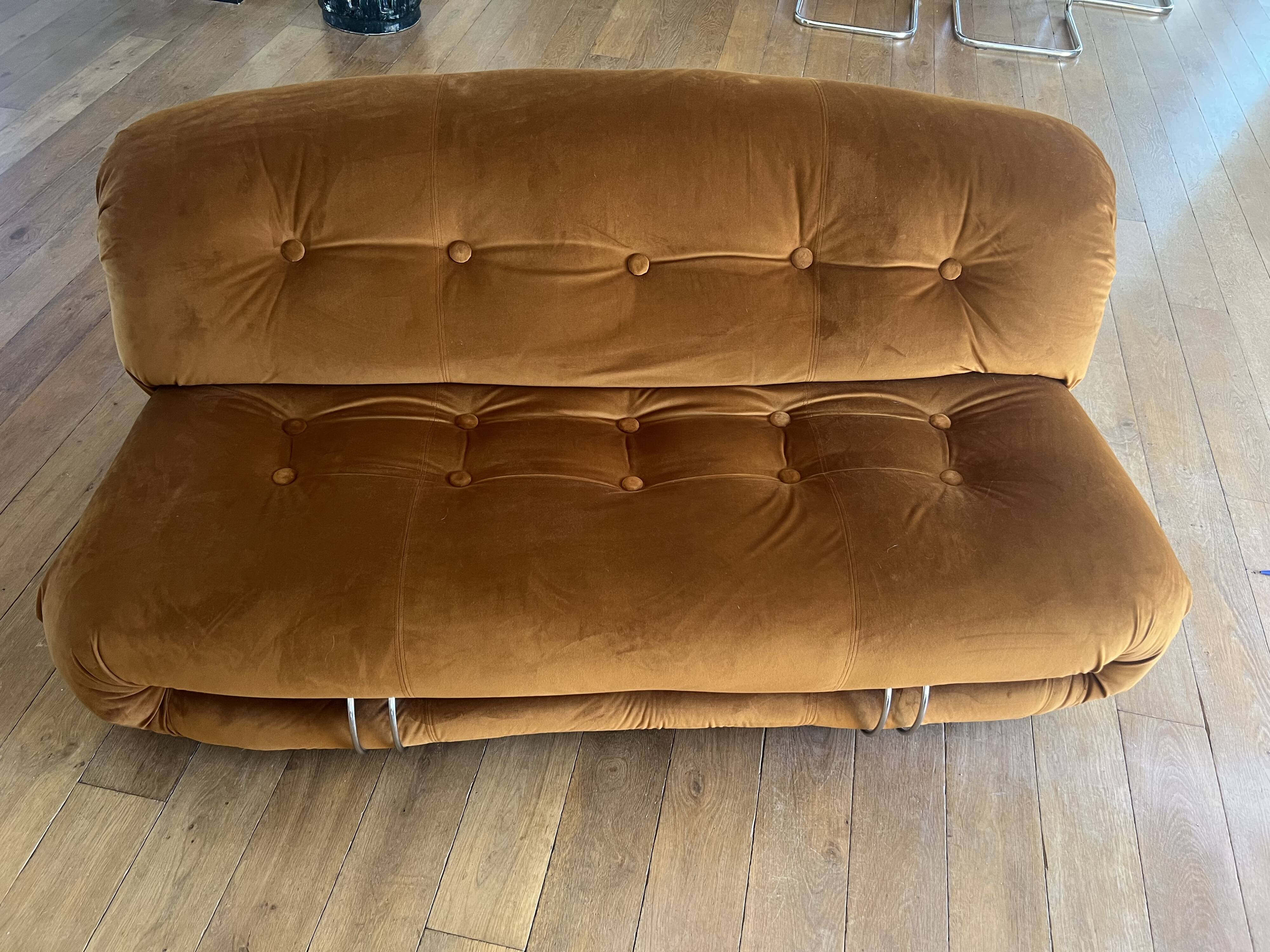 Soriana sofa by Afra & Tobia Scarpa for Cassina