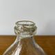Bouteille pichet en verre bullé biot
