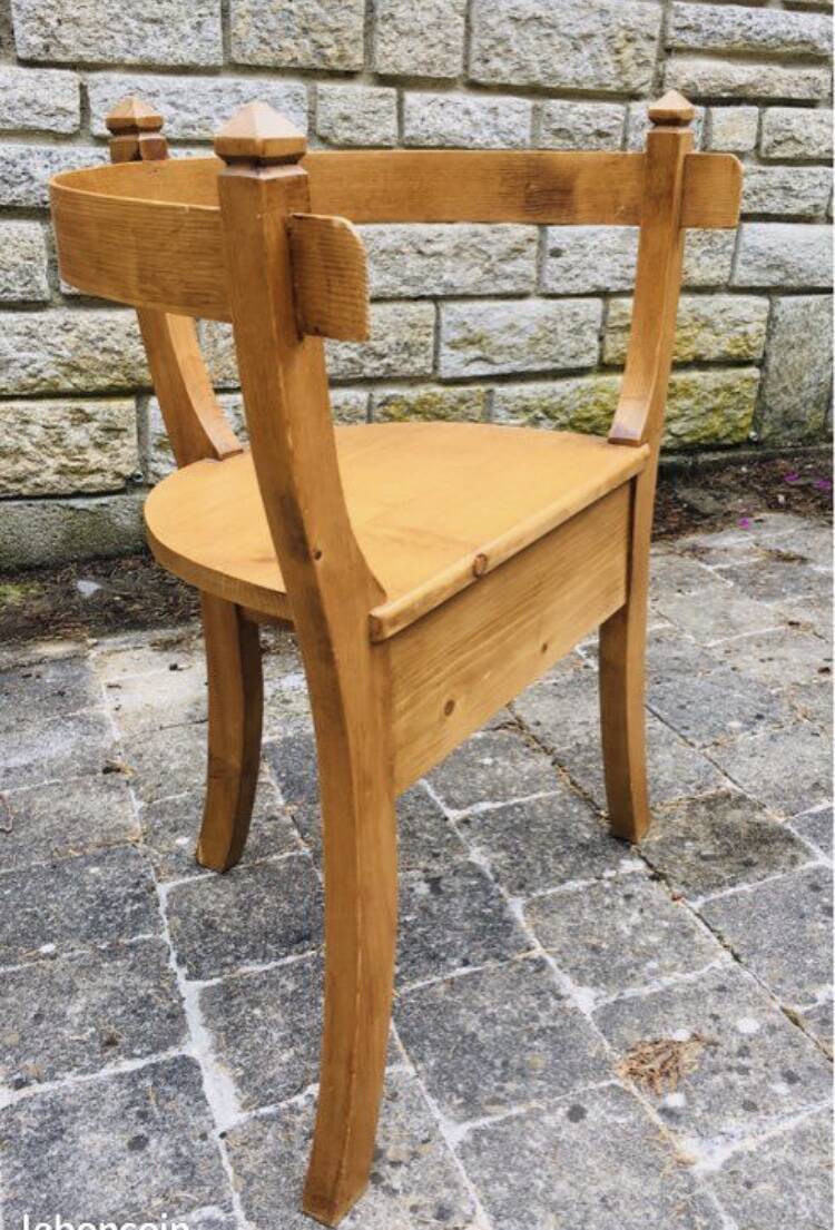 Chaise bois courbé