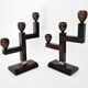 Art Deco candlestick set
