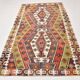 5x8 Geometric Handmade Antique Vintage Rug, 156x251Cm