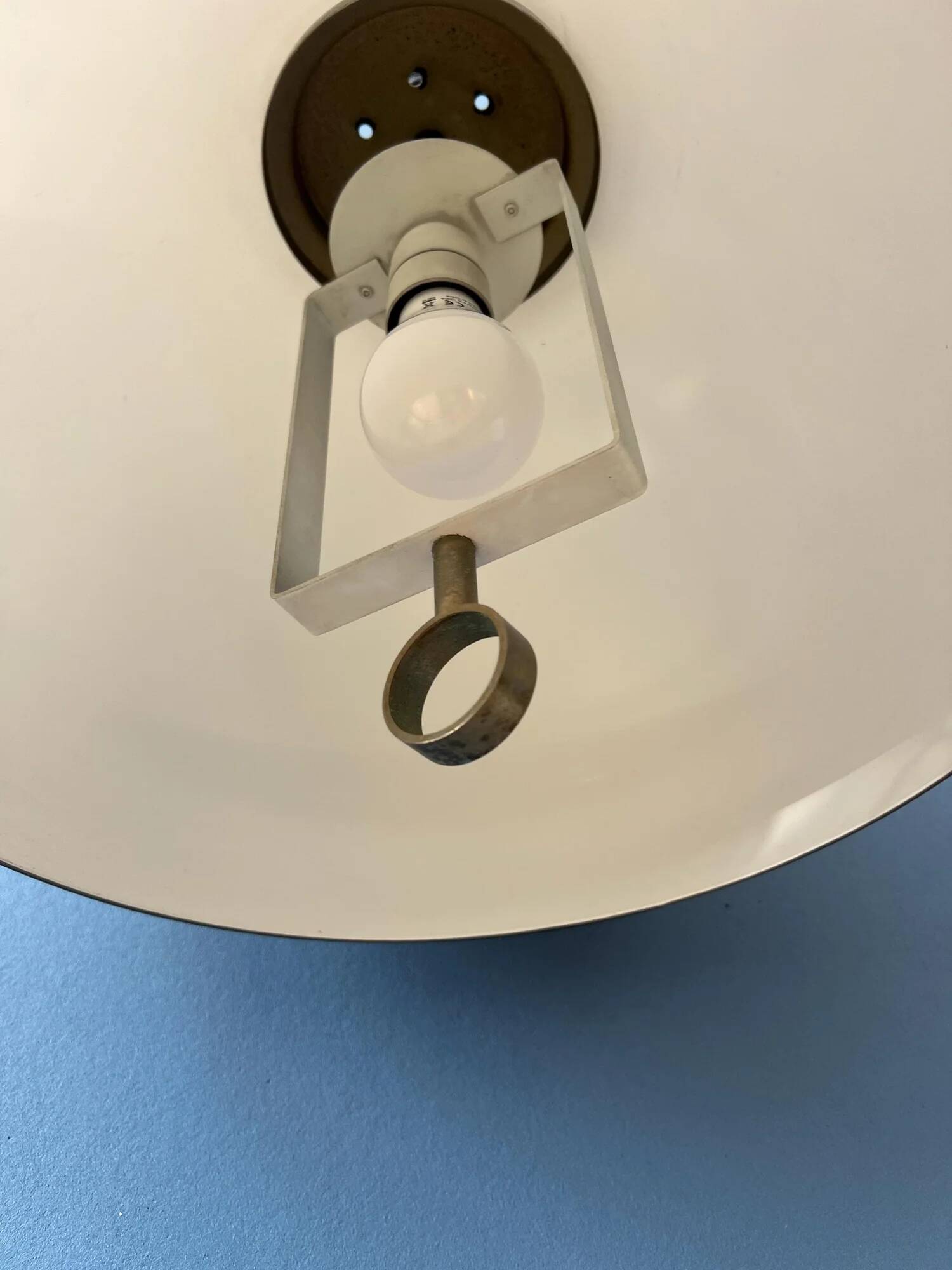 Vintage Dijkstra Space Age Mushroom Pendant Lamp