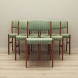 Set of six teak chairs, Danish design, 70s, production: Denmark