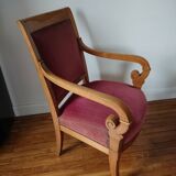 Pair of armchairs with sticks from the restoration period