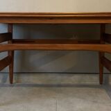 Table modulable danoise en teck Kai Kristiansen 1960