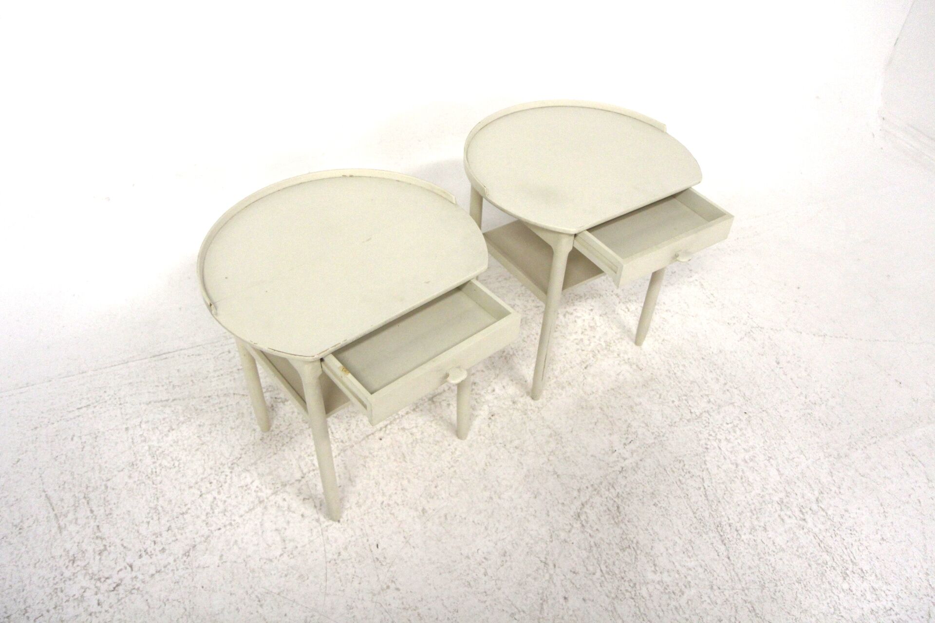 Pair of bedside tables, Engström & Myrstrand, Bodafors, Sweden, 1960