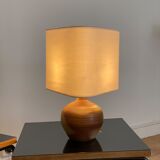 Lampe en grès vintage