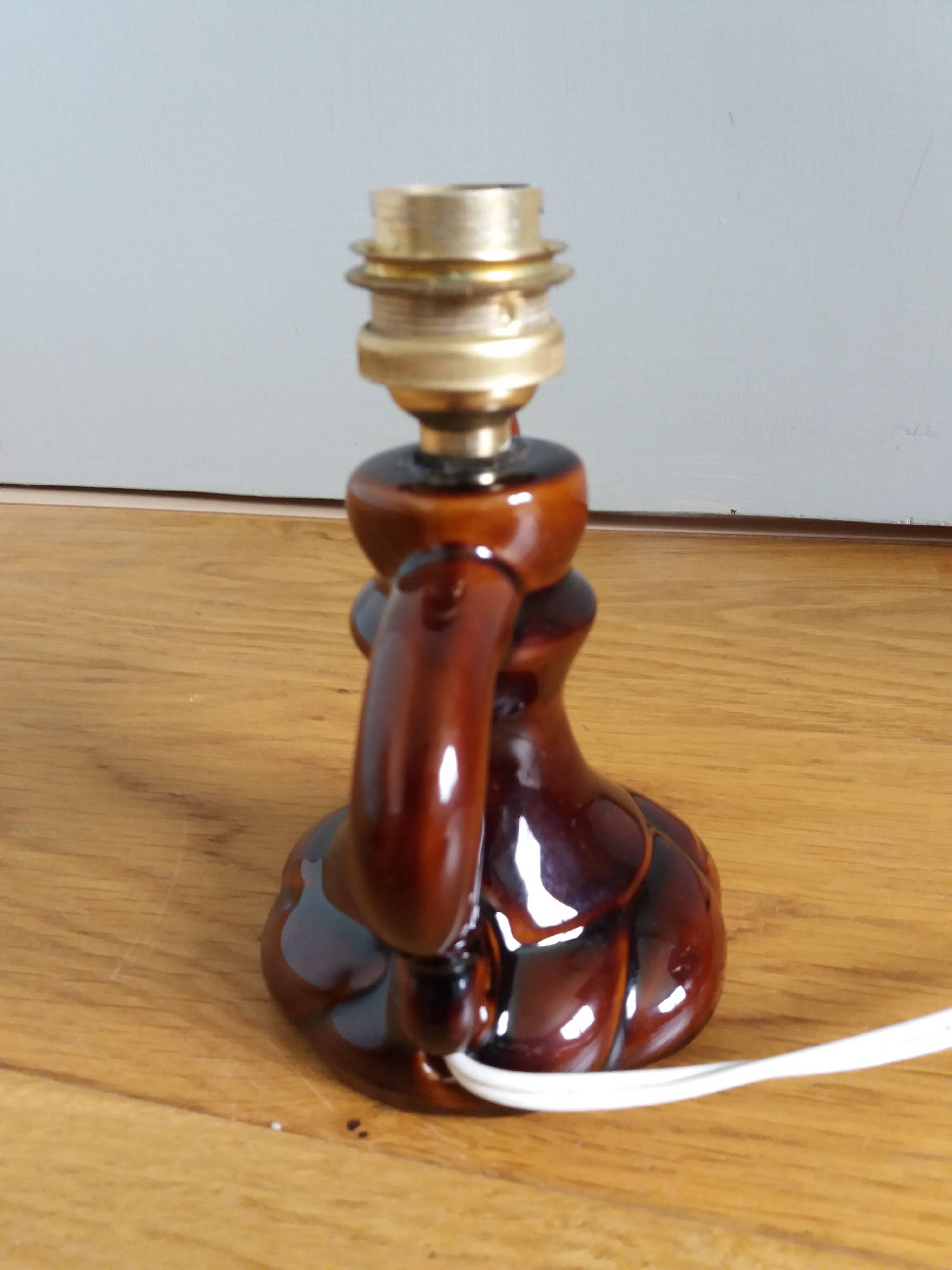 CVL table lamp with ceramic base
