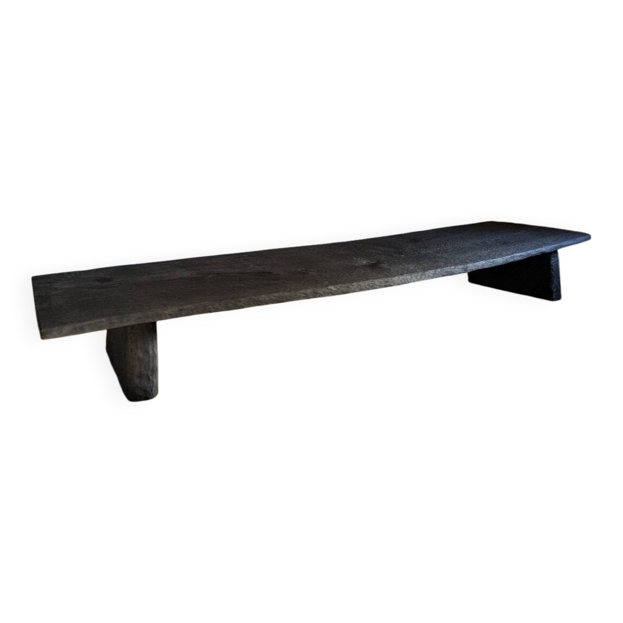 Burnt oak coffee table