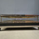 Vintage sliding top coffee table, 1970s