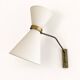 Adjustable wall light in the Maison Lunel style.