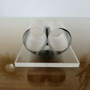 Roche bobois set greenhouse books rolling and photo holder 1970