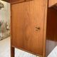 Scandinavian "boomerang" two-sided teak desk Midtjydsk Mobelfabrilk