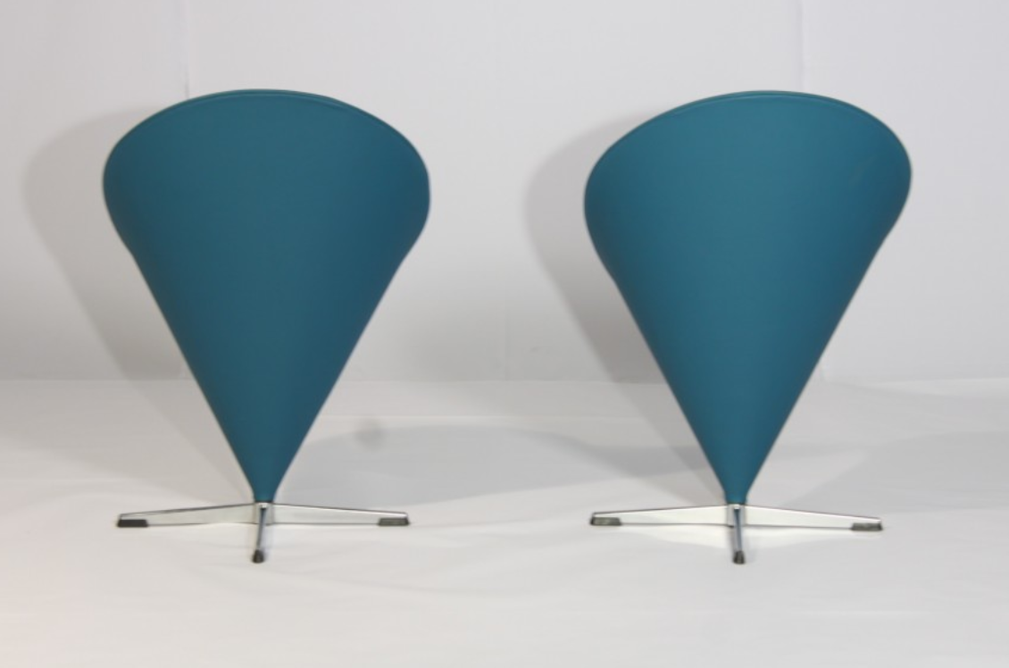 Chair swivel "Cone" by Verner Panton 1960s