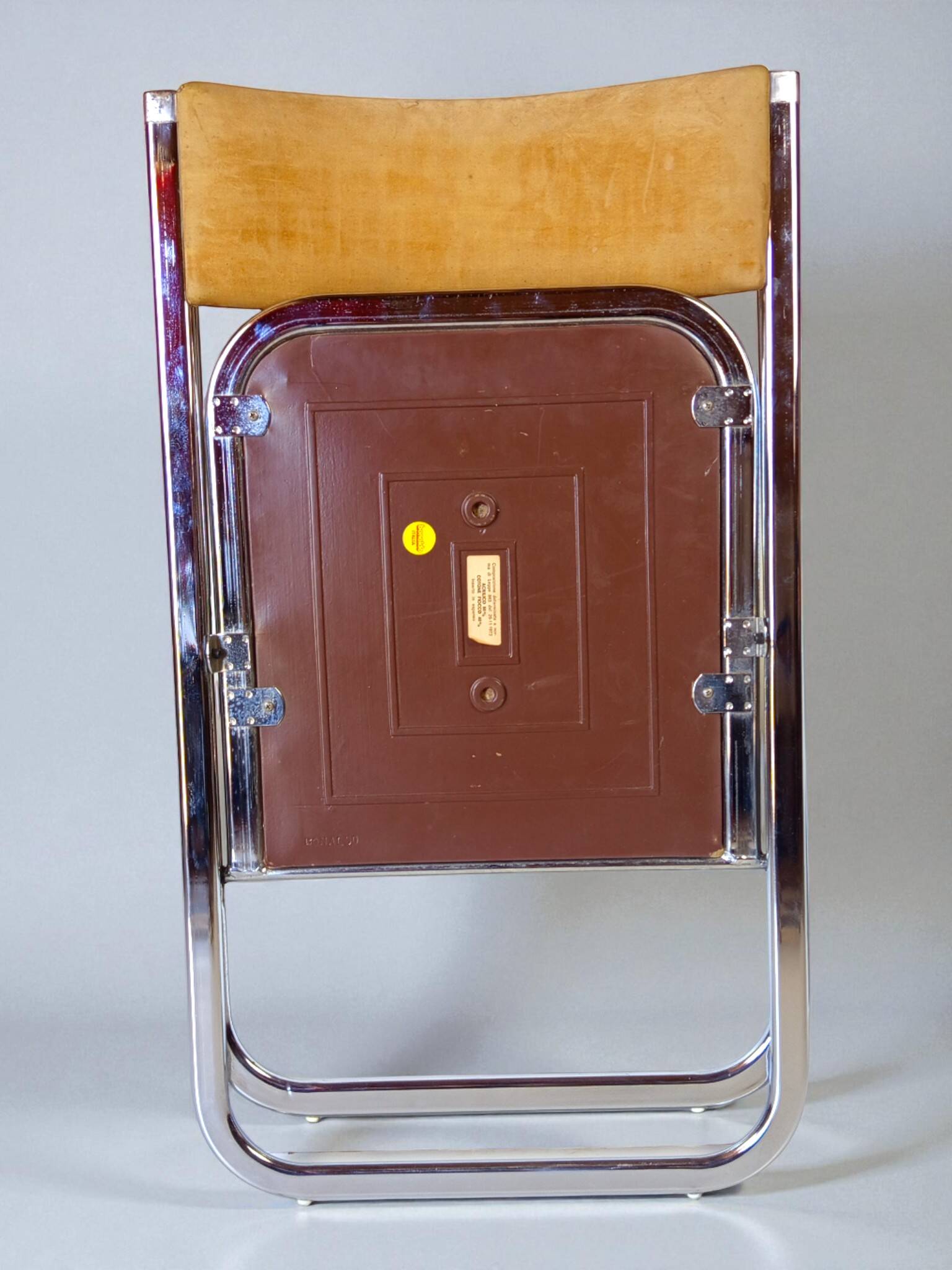 Vintage folding chair, Italian design