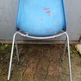 Chaise stella fibre design 1950/60