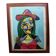 Vintage Cubist Female Portrait
