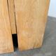 Pair of pine stools or bedside tables, mountain furniture, 1950s