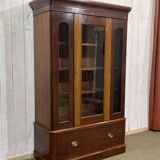 19th-century English mahogany library
