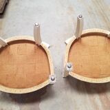 Paire de fauteuils empire