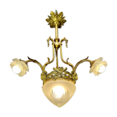 Lustre en bronze époque napoléon III très bon état