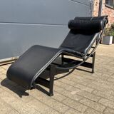 Originele Cassina Le Corbusier Lc4 Black on Black, Bijna als new!
