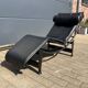 Originele Cassina Le Corbusier Lc4 Black on Black, Bijna als new!