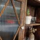 Patinated wall cabinet 2 doors