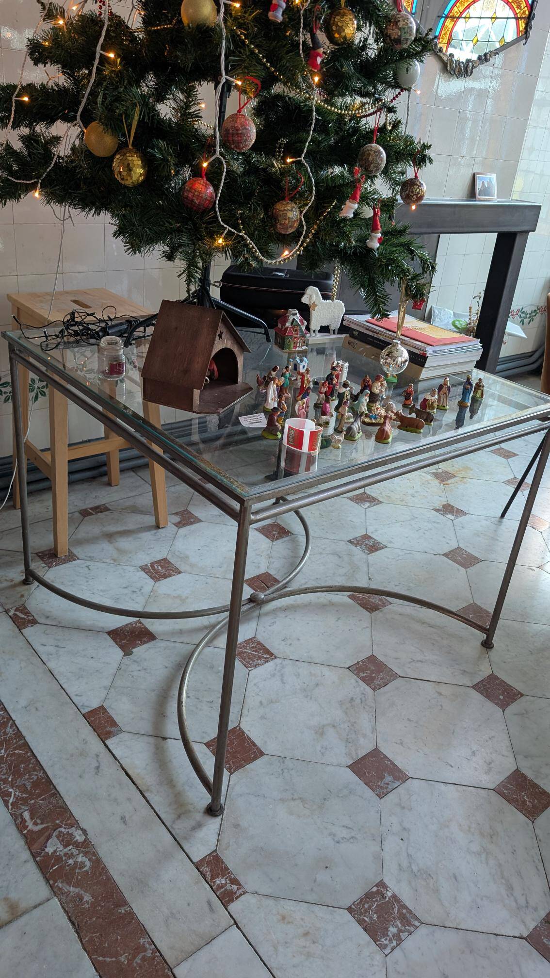 console table Jacques Leguennec