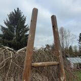 Echelle de cueillette en bois