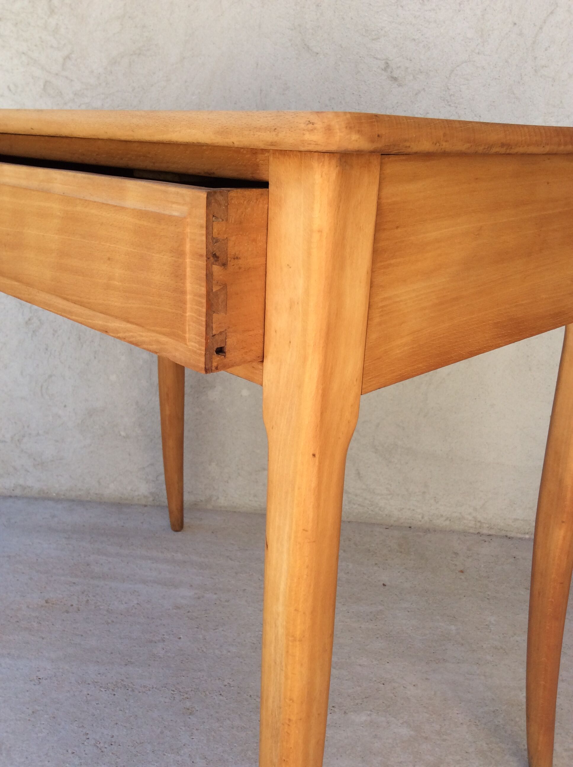 Art Deco small beech desk 1930