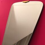 Mirror mirror 75cm x 35cm brass, 1960's