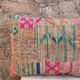 Handmade cushion cover in Berber wool: Moroccan Kilim cushion